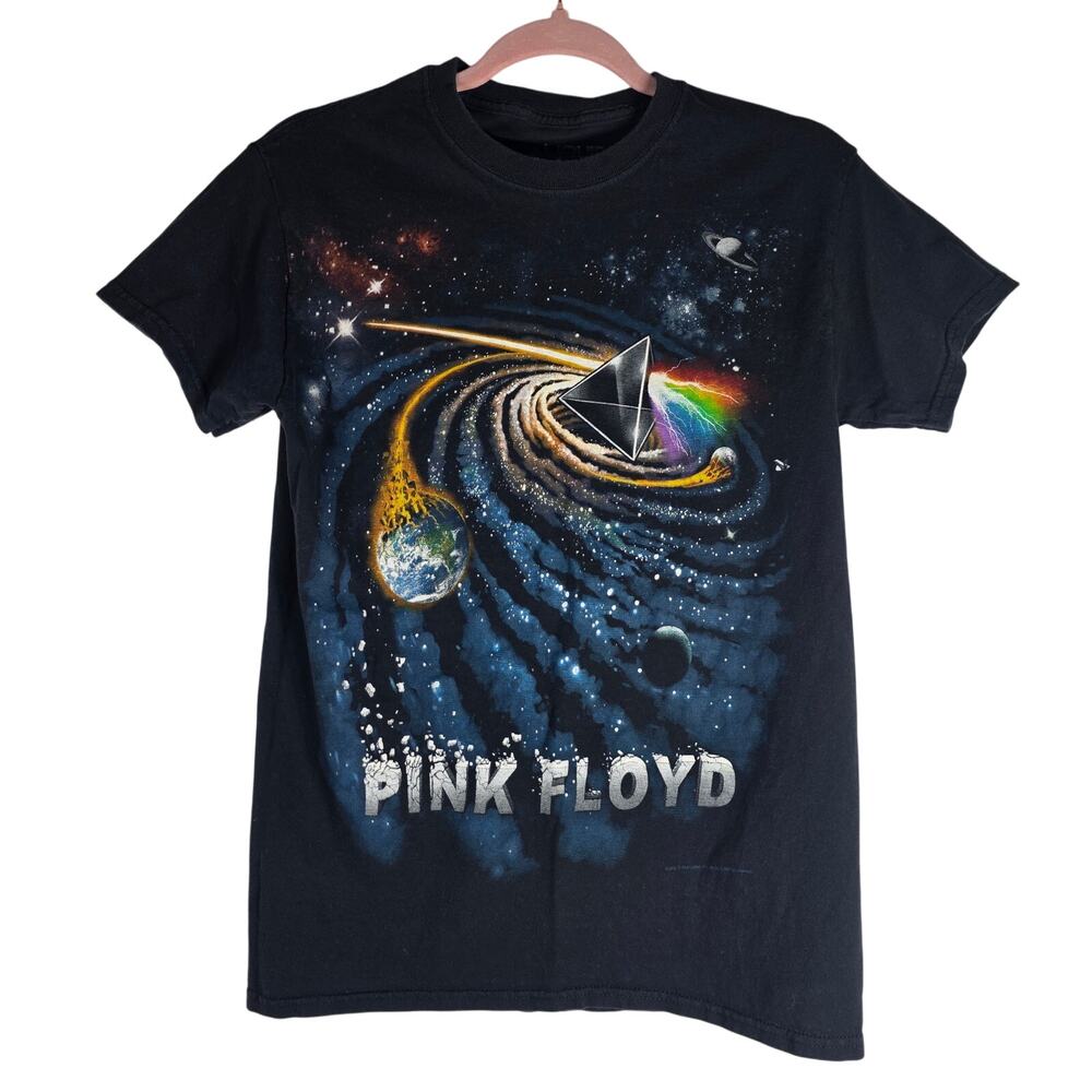 Pink Floyd "Dark Side Galactic" Graphic T-Shirt Size Small